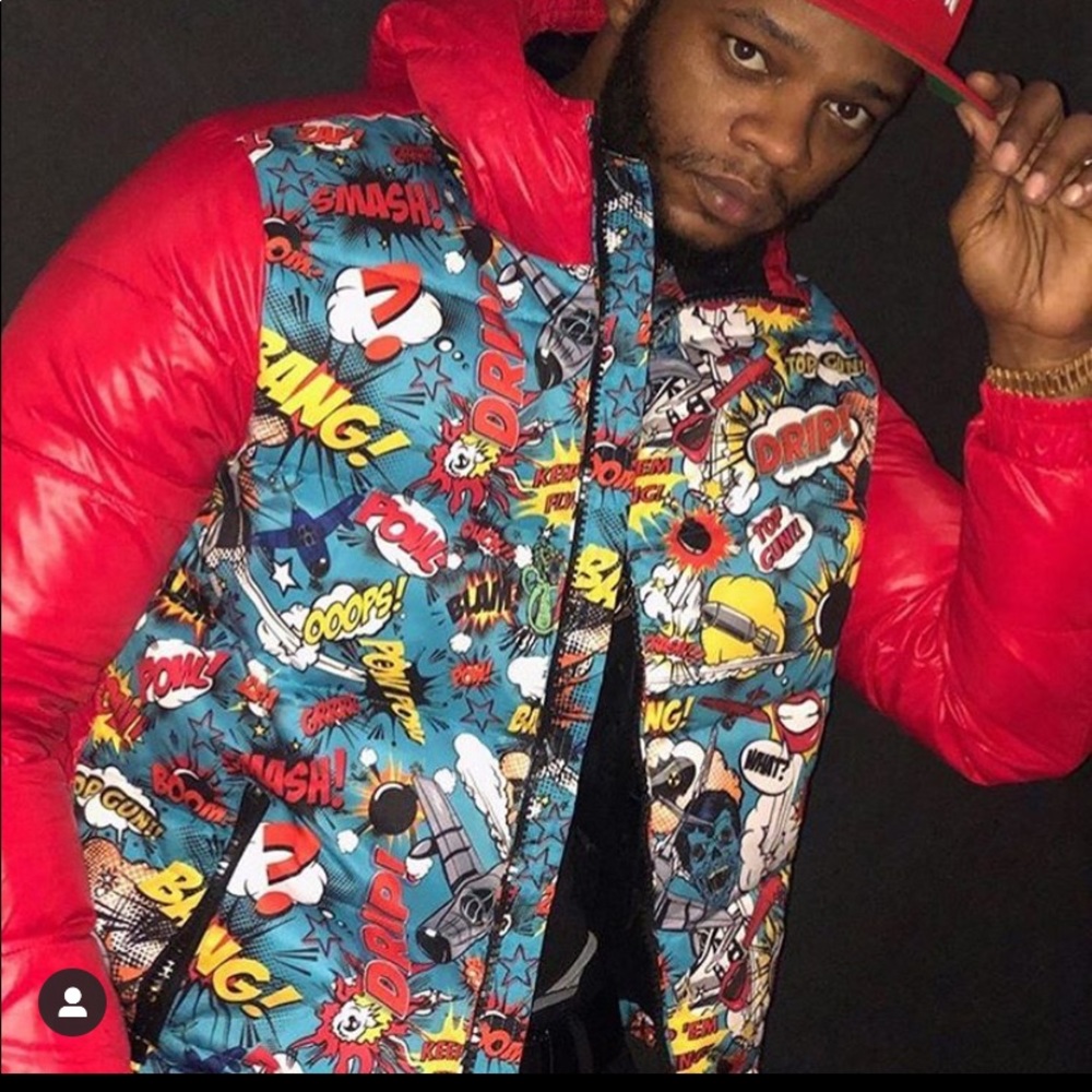 Top Gun Down Comic Jacket